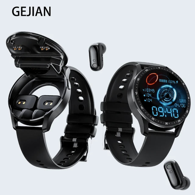 Montre intelligente avec écouteurs Bluetooth intégrés