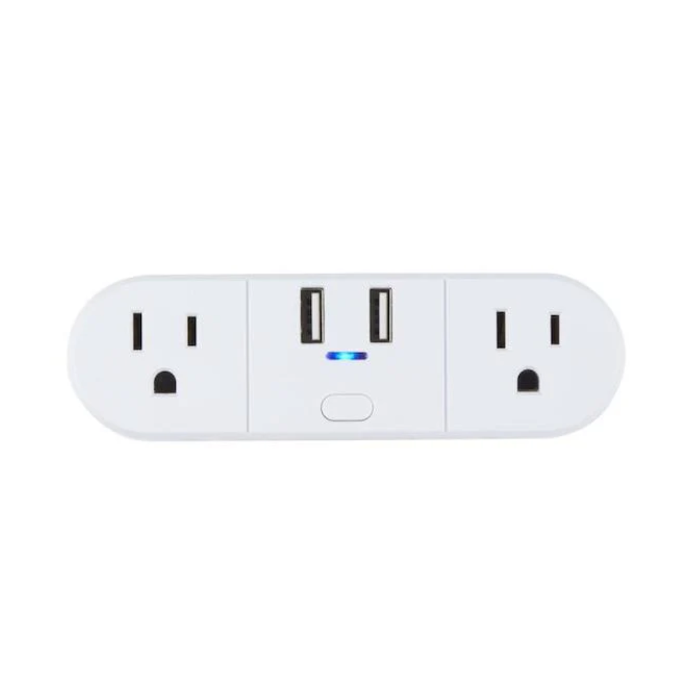 Prise intelligente Wi-Fi Globe 2 prises + 2 USB