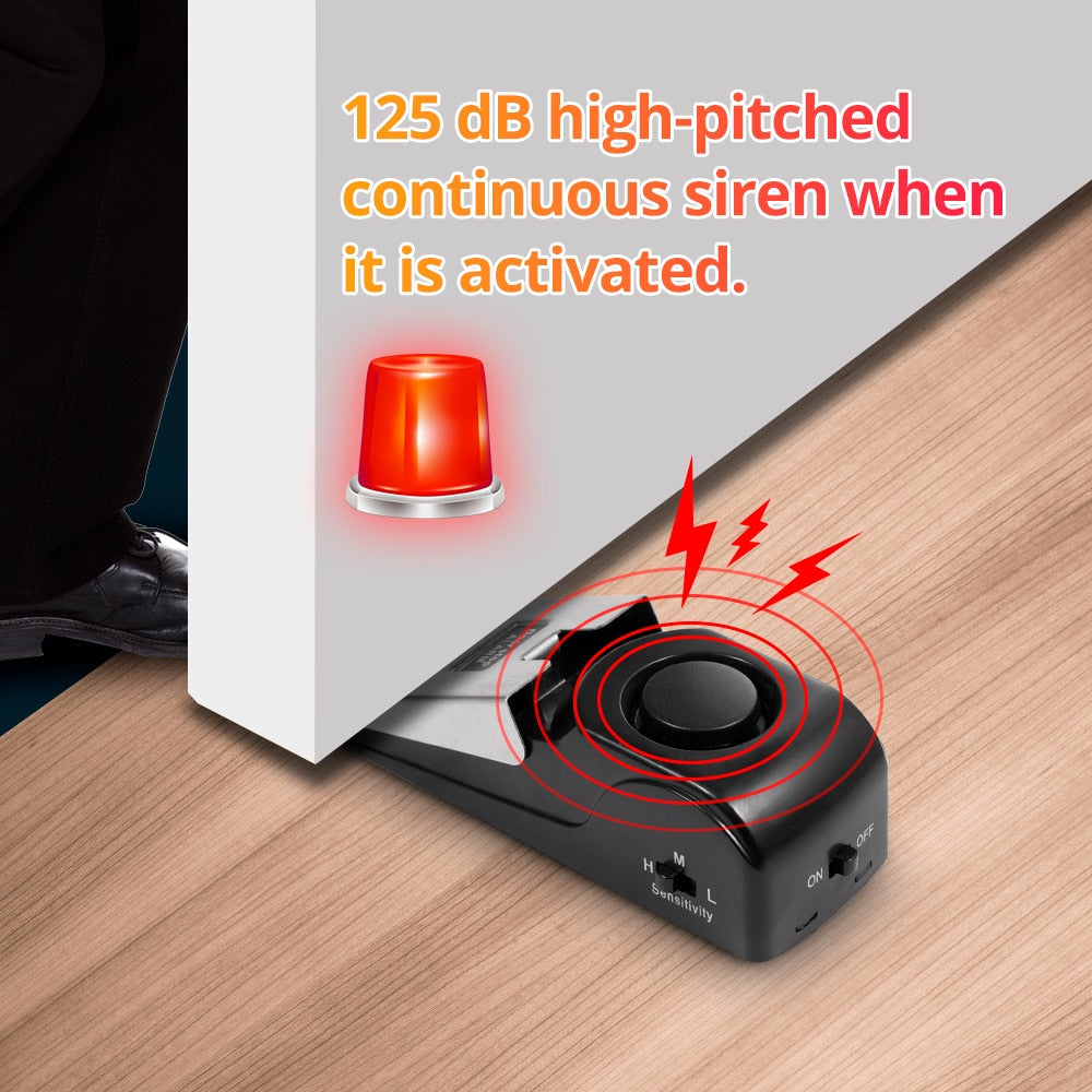 Alarme de porte portable 125 dB KERUI