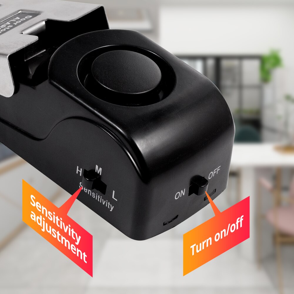Alarme de porte portable 125 dB KERUI