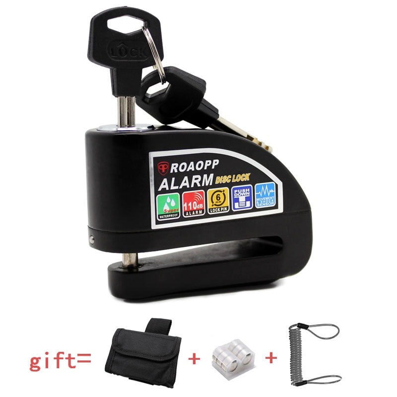 Antivol d’alarme moto ROAOPP pour disque de frein