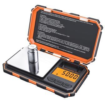 Balance de poche numérique AMIR 200 g x 0,01 g avec poids de calibration