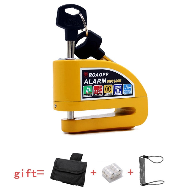 Antivol d’alarme moto ROAOPP pour disque de frein
