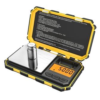 Balance de poche numérique AMIR 200 g x 0,01 g avec poids de calibration