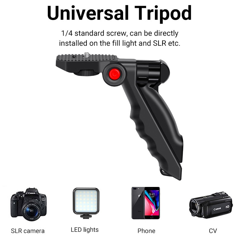 Kit de vlogging MAMEN avec micro sans fil et trépied pour téléphone