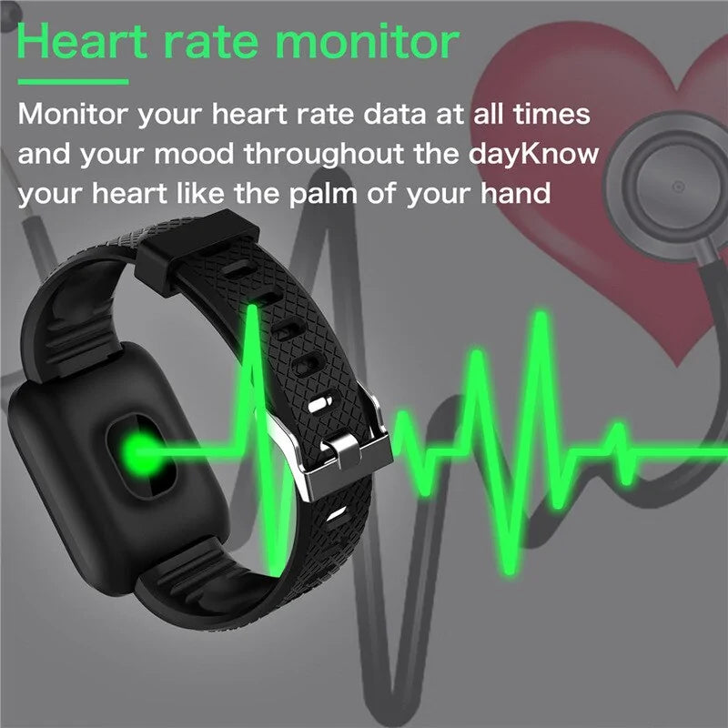 Smartwatch sport Bluetooth avec suivi santé