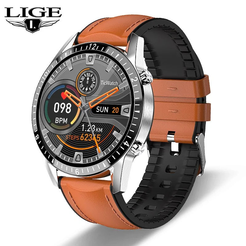 Montre intelligente Bluetooth IP67 avec écran tactile 1,3 po