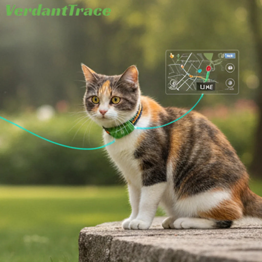 Collier GPS étanche VerdantTrace VT01 avec suivi en temps réel