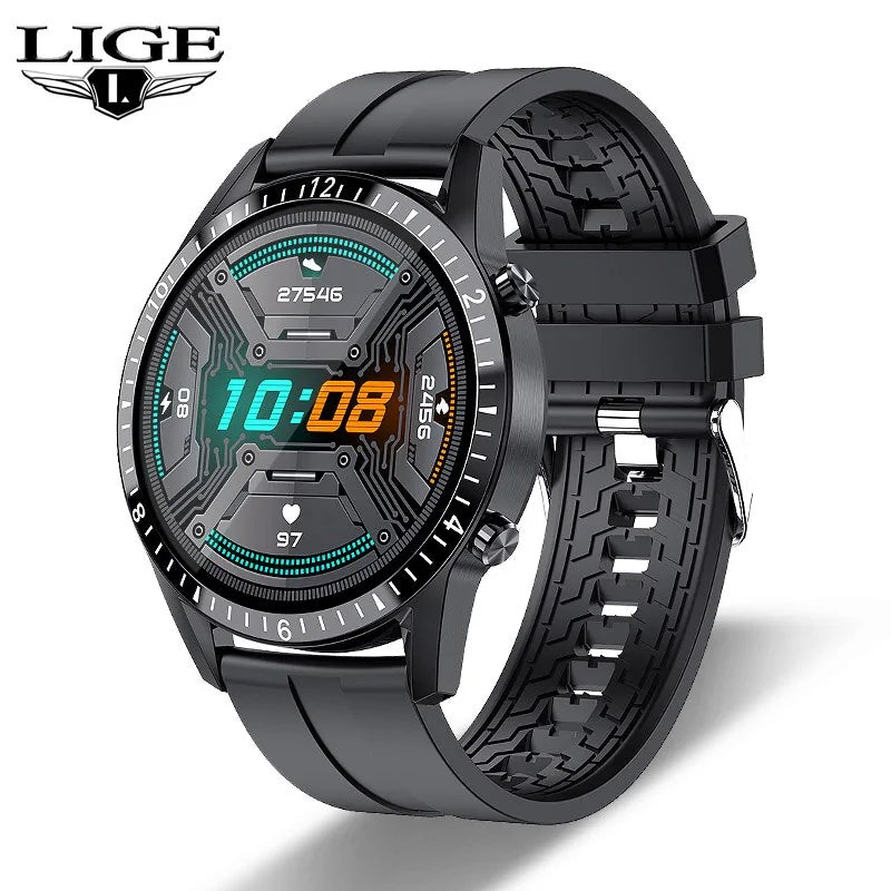 Montre intelligente Bluetooth IP67 avec écran tactile 1,3 po