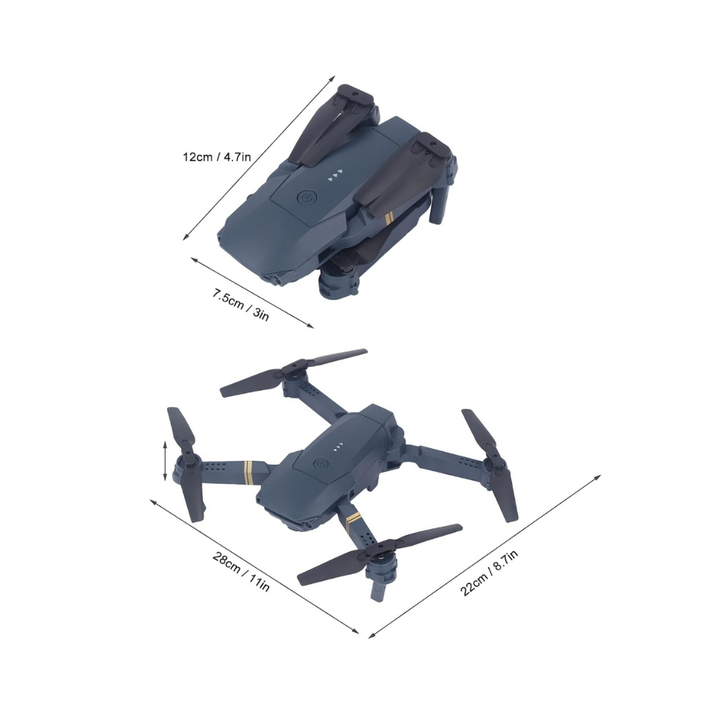 Drone pliable 4K WiFi avec caméra et contrôle par application